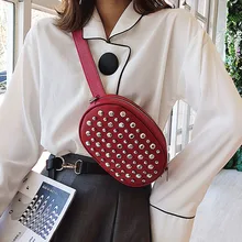 Маленькая поясная сумка с яркими бриллиантами, мини Диагональная Сумка через плечо, большая вместительность, сумки вокруг талии