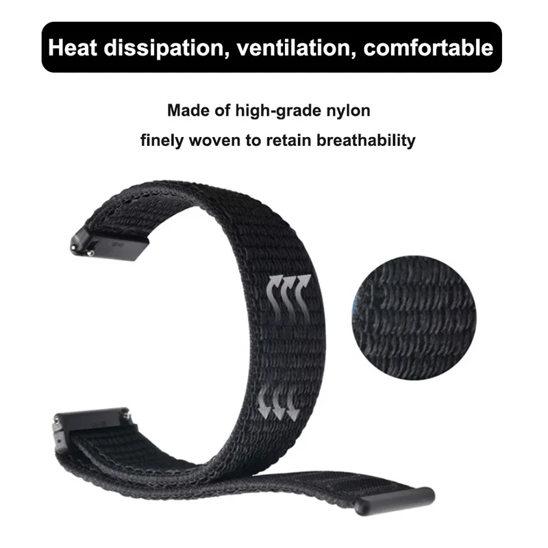  Fitbit Versa Strap Nylon band For fitbit versa Watch strap Loop Velcro Bracelet Replacement fit bit - 33054263561