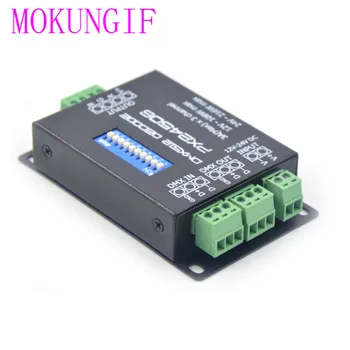 

5pcs PX24506 DMX 512 Decoder Driver Amplifier Controller For RGB LED Strip Module 9A DMX 512 Amplifier DC12V-24V