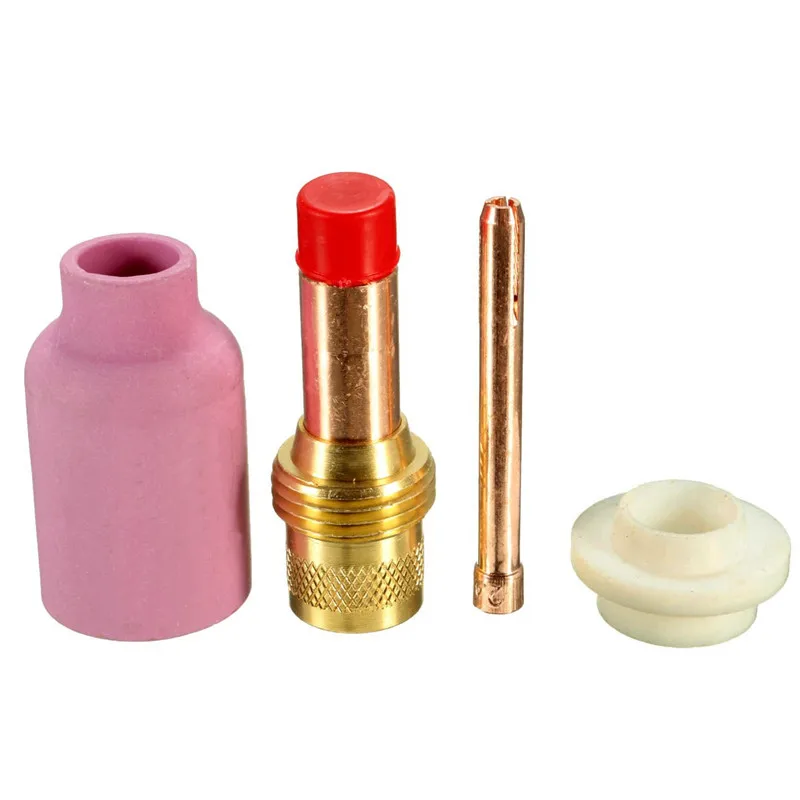 40 шт. газовые линзы для корпуса + 17CB20G Collets Body #10 Pyrex набор сборки стеклянных