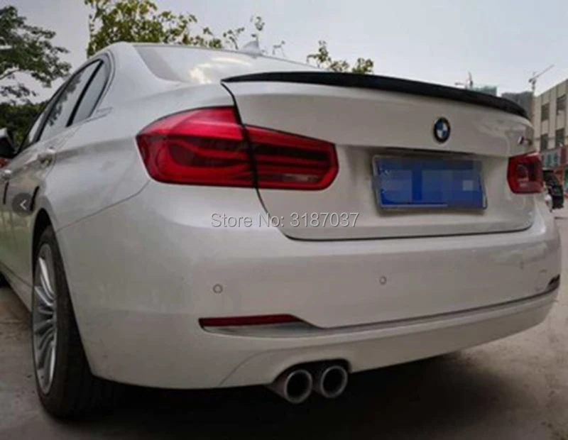 Для BMW F30 F35 M3 320i 320li 325li 328i Спойлер ABS пластик Неокрашенный задний спойлер крыло крышка багажника автомобиля Стайлинг