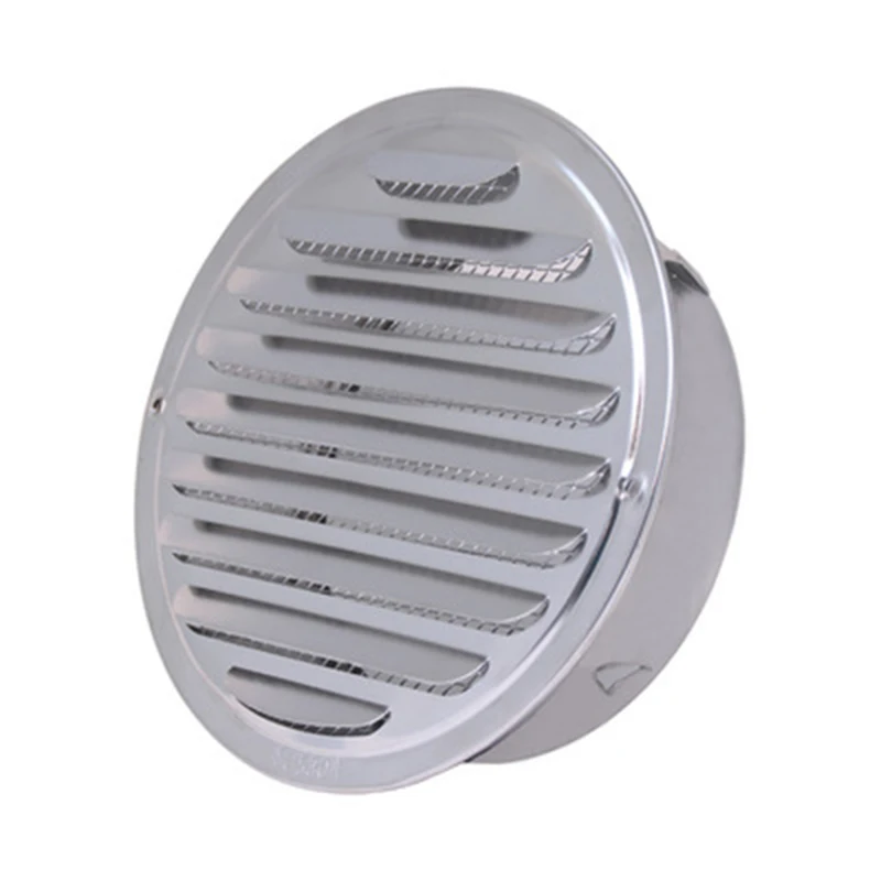 Spherical Air Vent 4 Inch 100mm Steel Exhaust Grille Cover Wall Vent 2pcs 