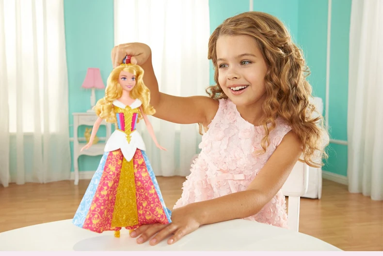 

Christmas Gift,Girl Birthday Gift Toy Original Doll Sleeping Beauty turned doll geninue doll accessories For Barbie Doll