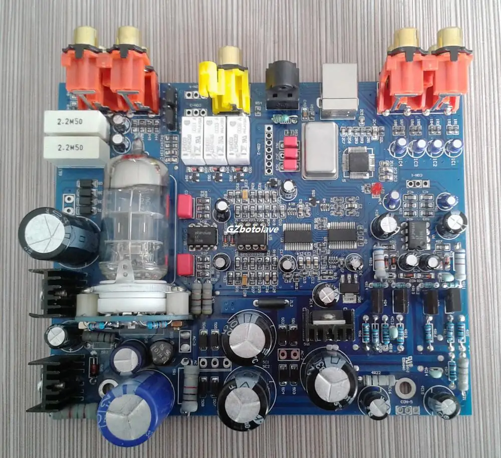XiangSheng новейший коаксиальный Оптический декодер 6n3 DAC с USB разъемом v10 SPDIF