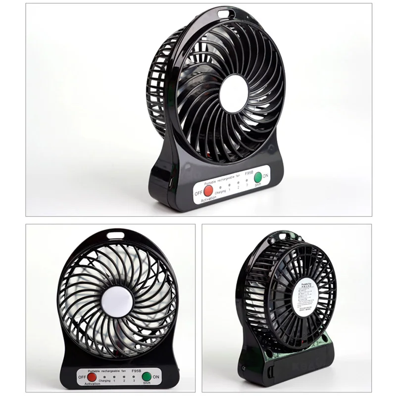 Mini Usb Ultra Quiet Desk Fan Office Mini Fan Silent Desktop Fan