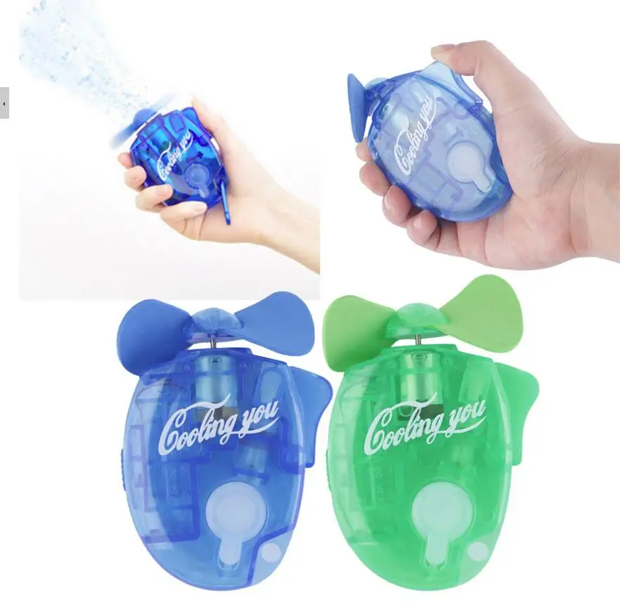 1pcs Portable Mini Water Cooling Spray Handheld Fan Gadget Sport Mist Spray