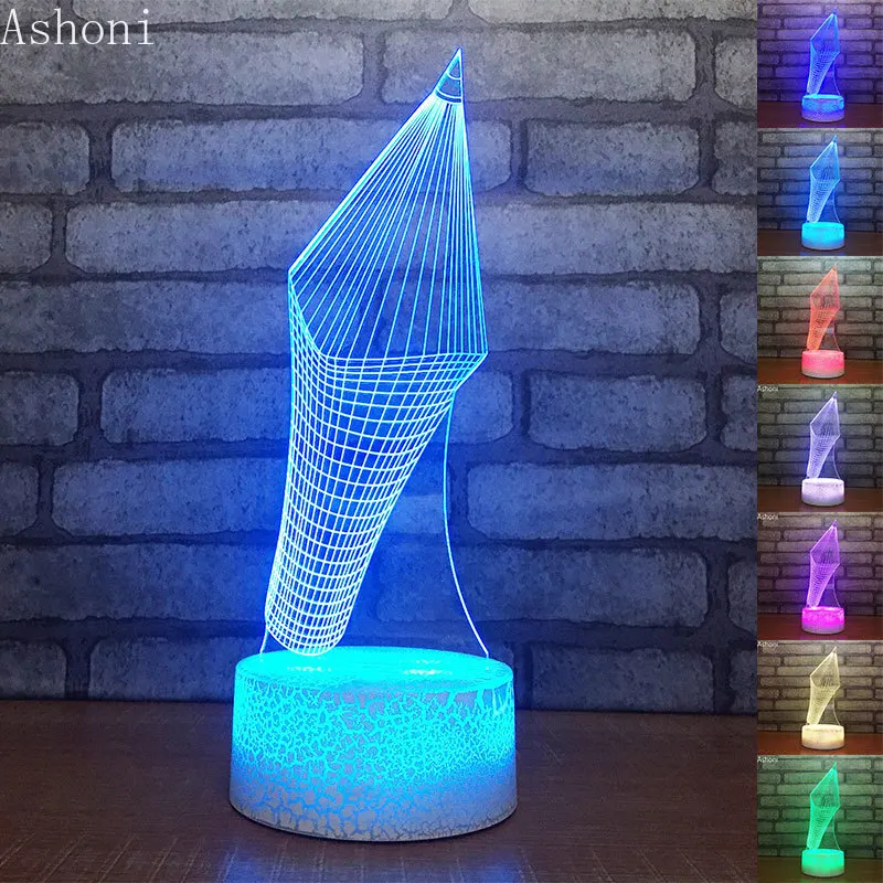 

Pencil Shape 3D Night Lights Creative Toy Lights LED USB Touch Button Table Lamp for Study Decoration gifts