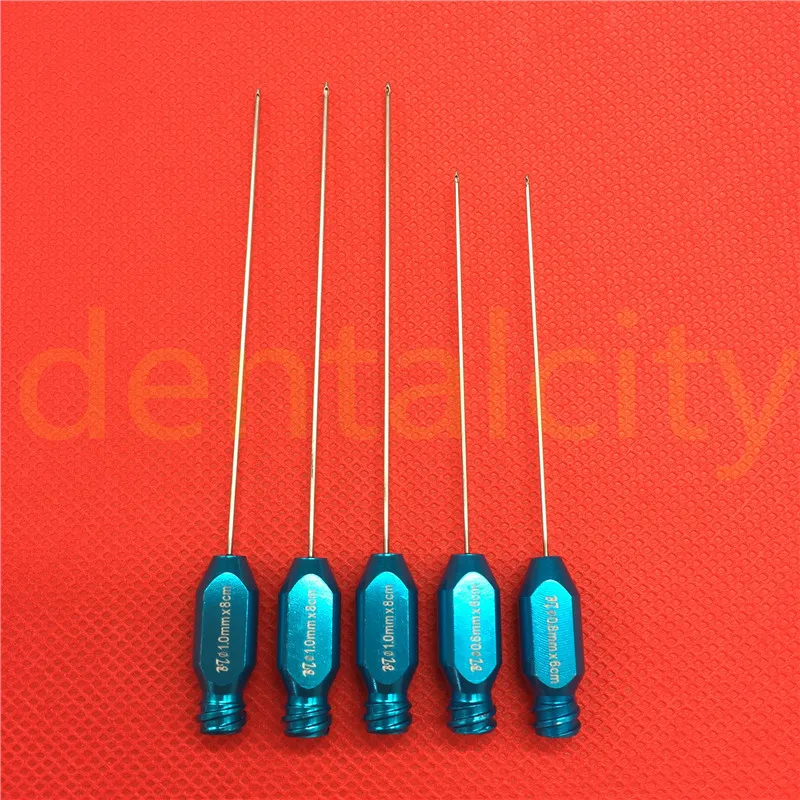 

5pcs High quality Single Hole Inject Cannula Micro Cannula