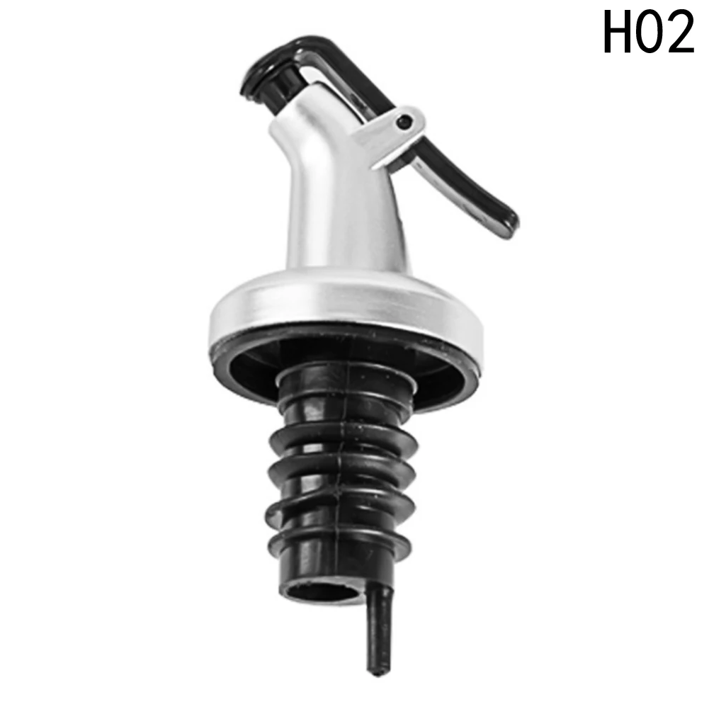 

Drop Shipping Oil bottle stopper vinegar bottles can ABS lock plug seal Leak-proof Food grade plastic Nozzle