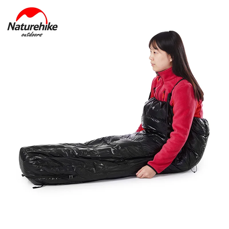 Naturehike Ultralight Half Chest Sleeping Bag Duck Down Lazy Naturehike Ultralight Half Chest Sleeping Bag Duck Down Lazy Camping Bags Nh17s018 D In From Sports Entertainment On