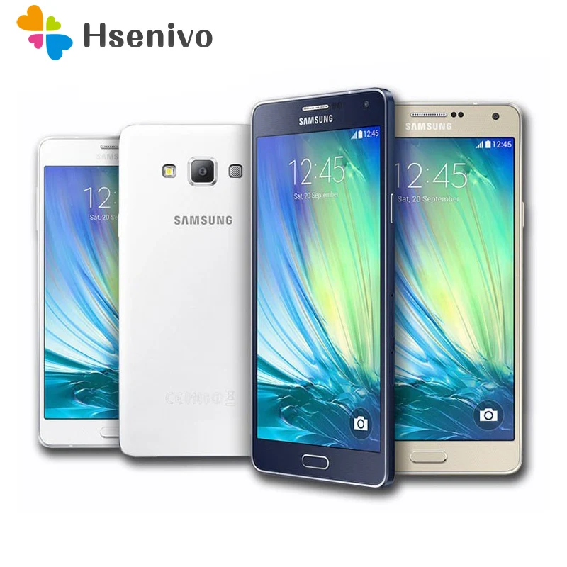 Мобильный телефон samsung Galaxy A7 A7000, 4G, четыре ядра, 1080 P, 5,5 дюймов, МП, 2 Гб ram, 16 ГБ rom, две sim-карты, отремонтированный смартфон