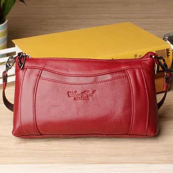

New Genuine leather women handbags with high quality famous brand ladies crossbody messenger bags casual shopping shoulder bag