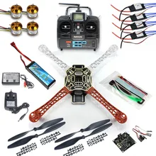 F02192-A 4 axle RC Multi QuadCopter Drone RTF ARF KK V2.3 Circuit board 1000KV Motor 30A ESC Lipo F450 Frame Kit 6ch TX Rx