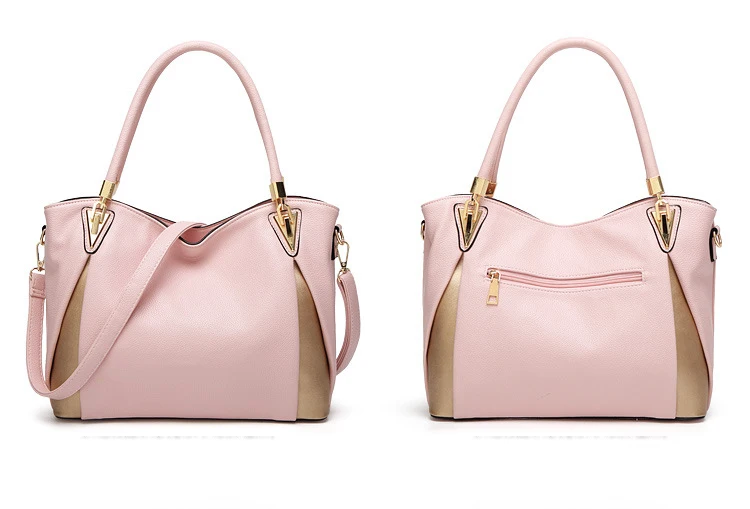VMOHUO Solid High Quality Pu Leather Women Tote Bag Simple Design Fashion Female Bag Famous Brand Big Capacity Fashion Bags (8)