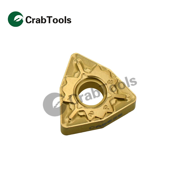 

Crab Tools KYOCERA 10PC WNMG080408PS CA5525 Metal Turning Lathe Tools Turning Cutter Carbide Insert CNC Tool Tip Machine