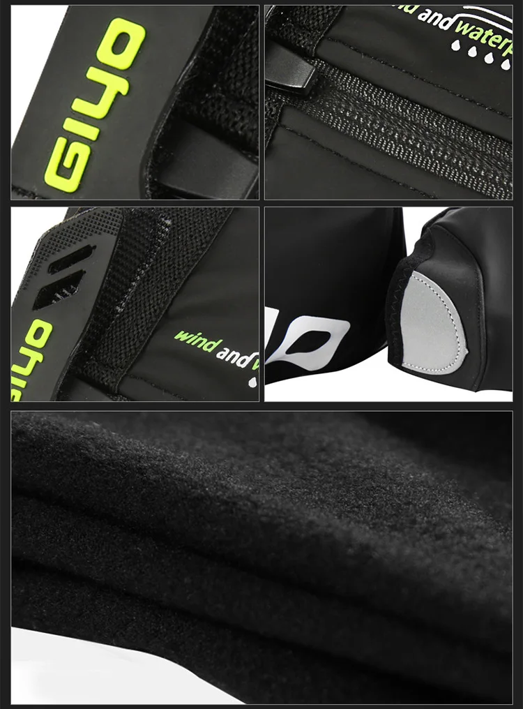Impermeable Zapata ciclismo cubiertas caliente bicicleta cubrezapatos de lana térmica Impermeable Zapata ciclismo cubiertas caliente bicicleta cubrezapatos de lana térmica