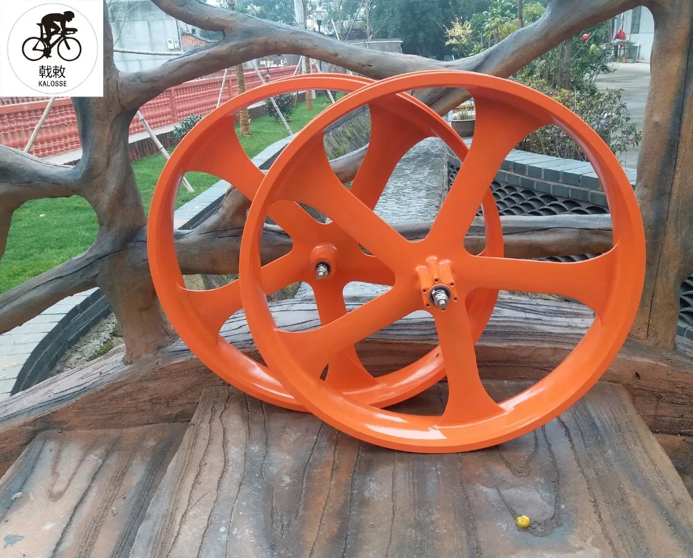 

Kalosse beach bike wheels ,Fat bike wheel 7/8/9/10S cassette , 26*4.0 tires snow bicycle integreated wheels