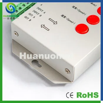 

T1000S programable control DC5V-24V digital led pixel led module led strip controller dmx led controller