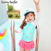 Детские купальники для девочек; купальник для детей младшего возраста; сезон лето; новое корейское платье принцессы для малышей; бикини для девушек; Maillot De Bain