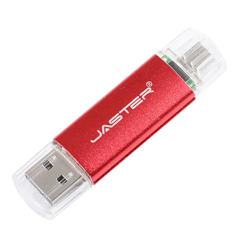 SHANDIAN, смартфон, USB флеш-накопитель, OTG, USB флэш-диск, Микро карта, карта памяти, карта памяти для телефона, U диск, 8 ГБ/16 ГБ/32 ГБ/64 ГБ, флешка - Цвет: Red
