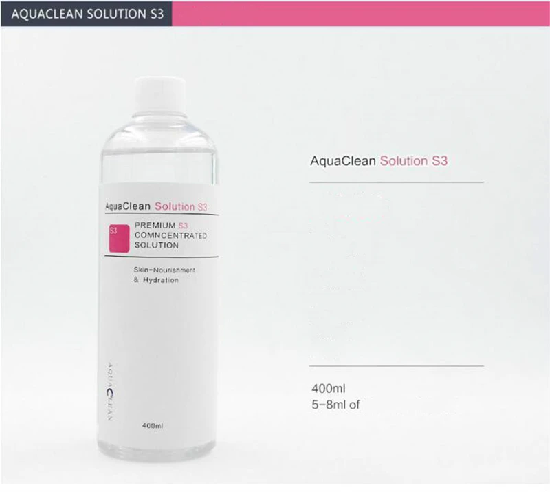 Aqua Clean Solution Aqua Peel Concentrated Solution 400ml Per Bottle Facial Serum Hydra Facial Serum For 4
