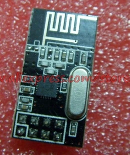 

Free shipping! 10PCS/LOT NRF24L01+ wireless data transmission module 2.4G / the NRF24L01 upgrade version