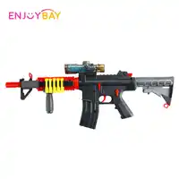 Enjoybay ไฟฟ้า Bullet ปืนน้ำของเล่นกลางแจ้งอาวุธปืนพกสำหรับเด็กชาย/หญิงชาร์จน้ำคริสตัล Bullet ปืนของเล่น