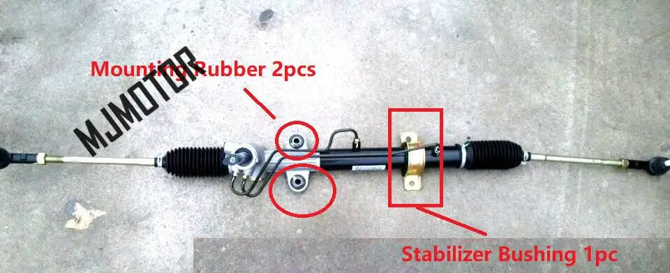 2 модели зубачатая рейка рулевого механизма Крепления Резиновый рукав для стабилизации втулки для китайский Защитные чехлы для сидений, сшитые специально для CHERY A5 G3 E5 1.6L Autocar части двигателя A21-3401012
