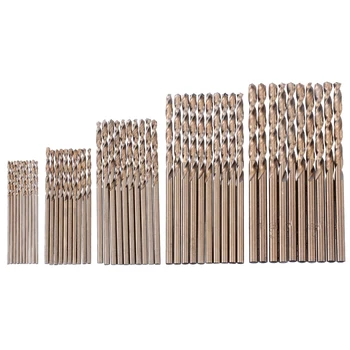 

Mayitr 50 Pieces Cobalt Drill Bit 1mm-3mm Drill Force Tool M35 Cobalt Drill Set For Hardened Steel Drilling