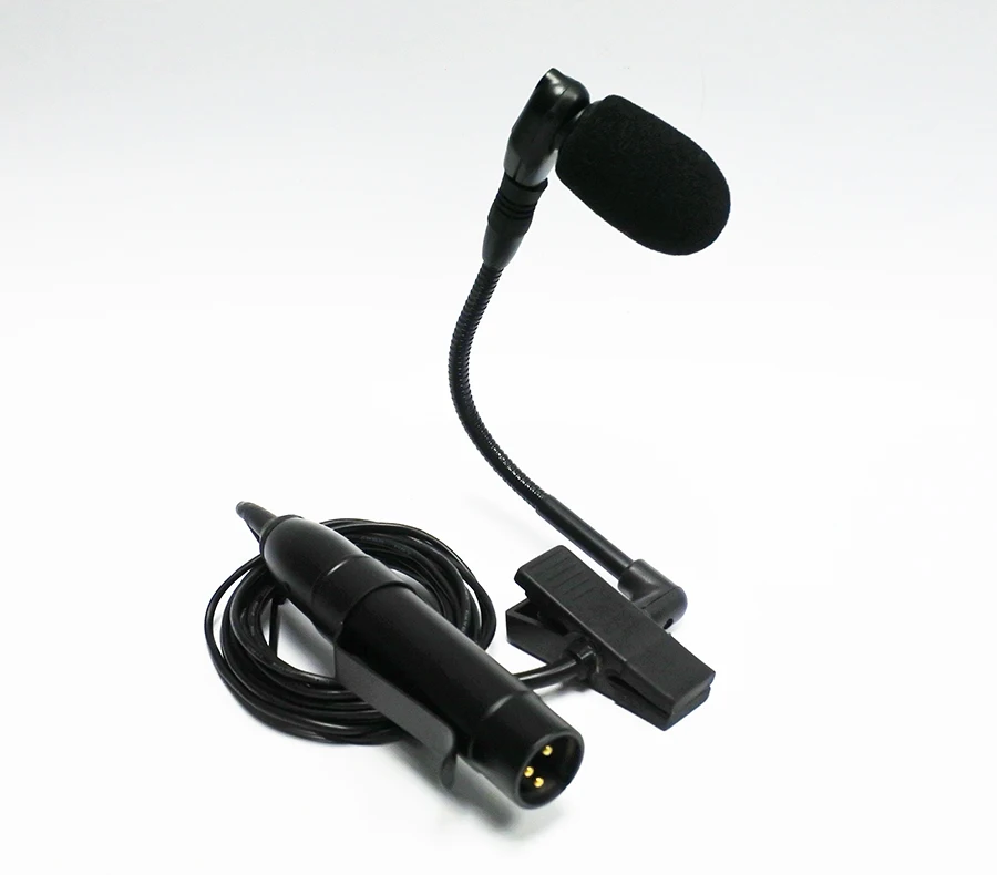 Tenor alto saxophone wired microphone trumpet