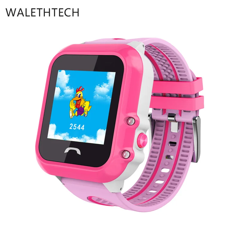 GPS + LBS Kanak-kanak Smart Watch kalis air sim pintar Jam 