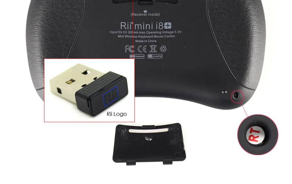 Rii i8+ русская английская Мини Беспроводная клавиатура Air mouse с тачпадом для Android tv Box Мини ПК ноутбук клавиатура с подсветкой