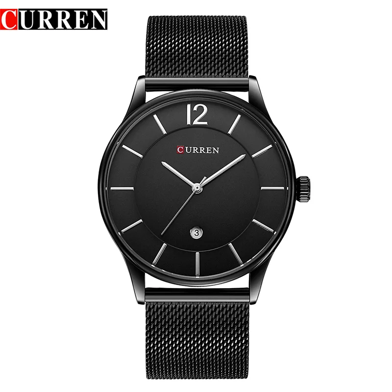 

Men Watches Luxury Brand CURREN Watches Men Clock Man Ultra Thin Full Steel Military Male Quartz-Watch Relogios Masculino 8231