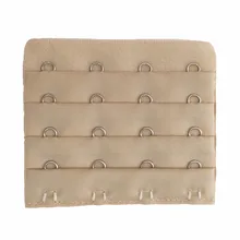 Женский 4 ряда 4 крючка удлинитель для бюстгальтера кружевной бюстгальтер застежка мягкие крючки на бюстгалтер для регулировки размера нижнее белье аксессуары