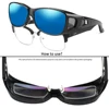 OUTSUN Brand OVER-FIT Polarized Sunglasses Men Women Outdoor Sports Glasses UV400 Fishing Sunglasses Prescription Glasses OS098 ► Photo 3/6
