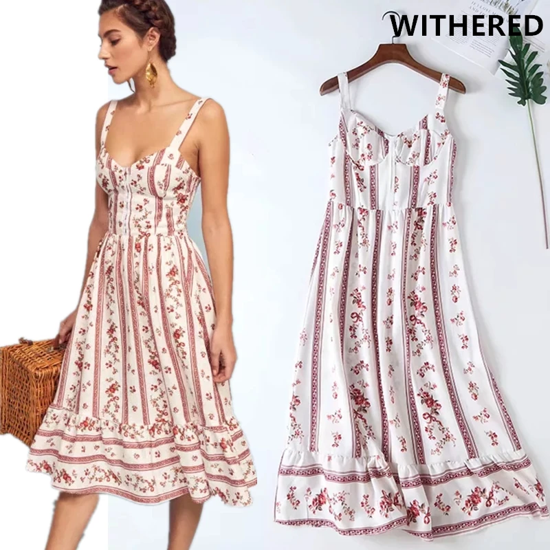 

Withered runway england stretchy bust party strapless floral print dress women vestidos vestidos de fiesta de noche maxi dress