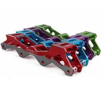 

free shipping roller skates v frame 231mm and 243mm 4 color red blue green purple