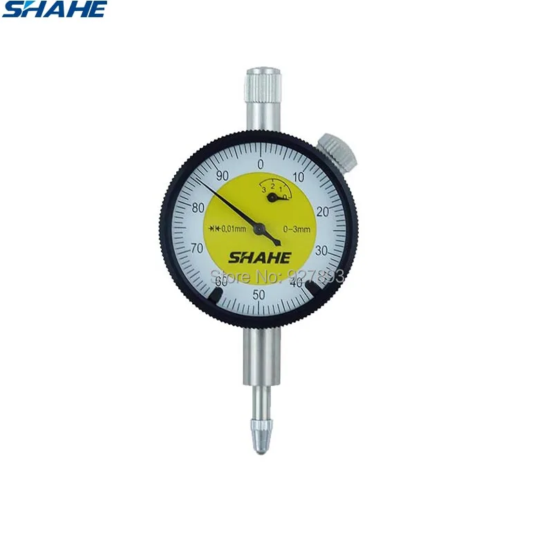 shahe 0 3 mm dial indicator precision measurement tools MINI metric