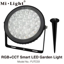 Mi светильник 15 Вт RGB+ CCT светодиодный светильник для газона AC85-265V IP65 водонепроницаемый наружный садовый светильник FUTC03 светильник для газона Поддержка Wi-Fi/2,4G пульт дистанционного управления