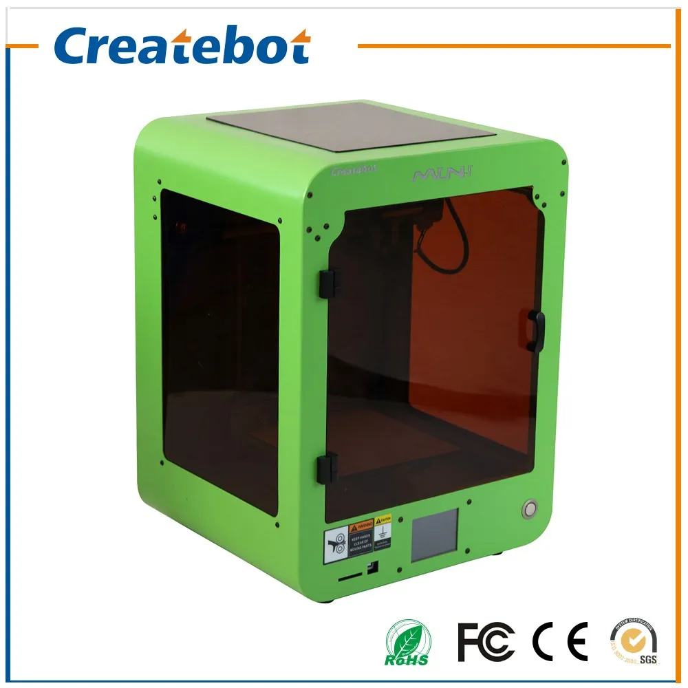 Touch Screen Createbot FullyAssembled 3d Metal Printer Large Printing Size 3d-Printer Mini 3d Printer Kit 1Roll Filament Gift