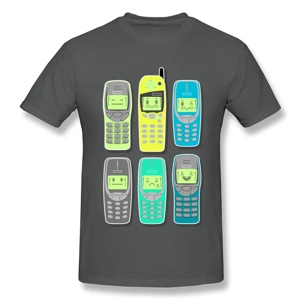 Vintage Mobile Phones Pattern_carbon