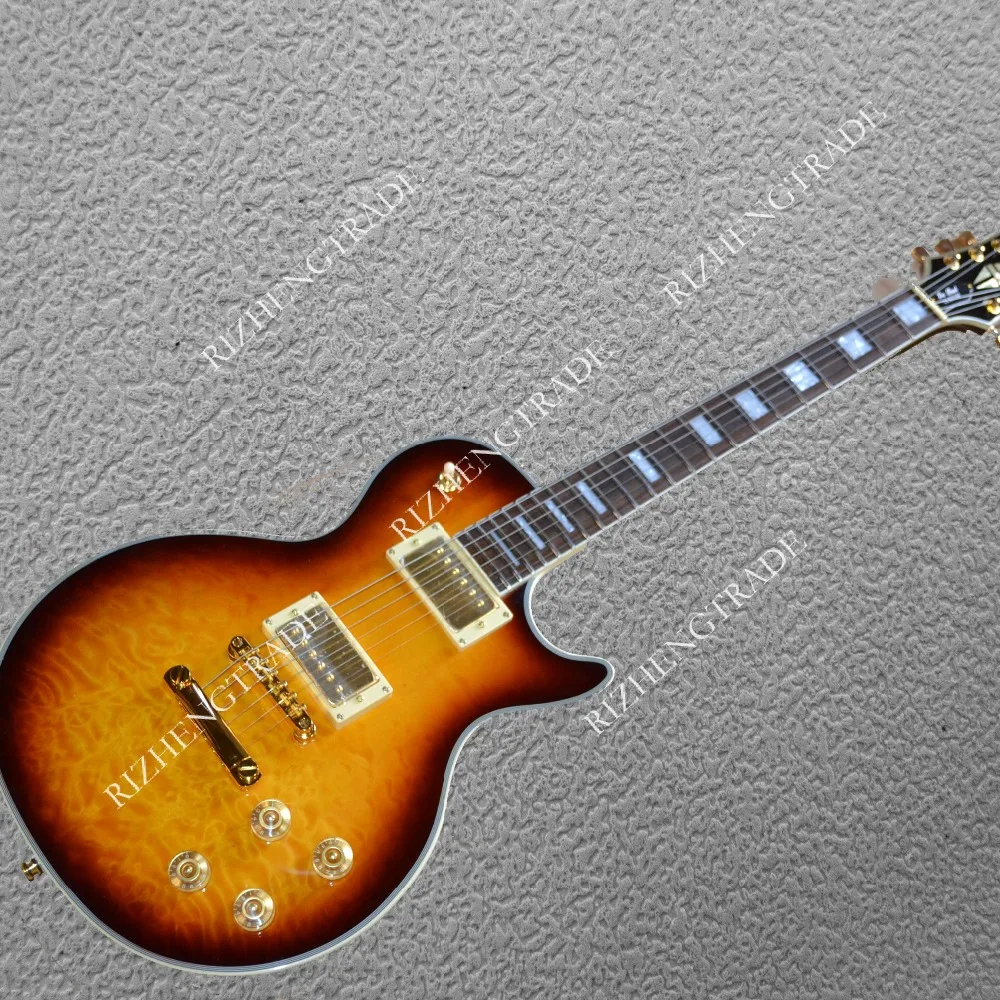 electric guitar big flower Two pickup Top Quality ...