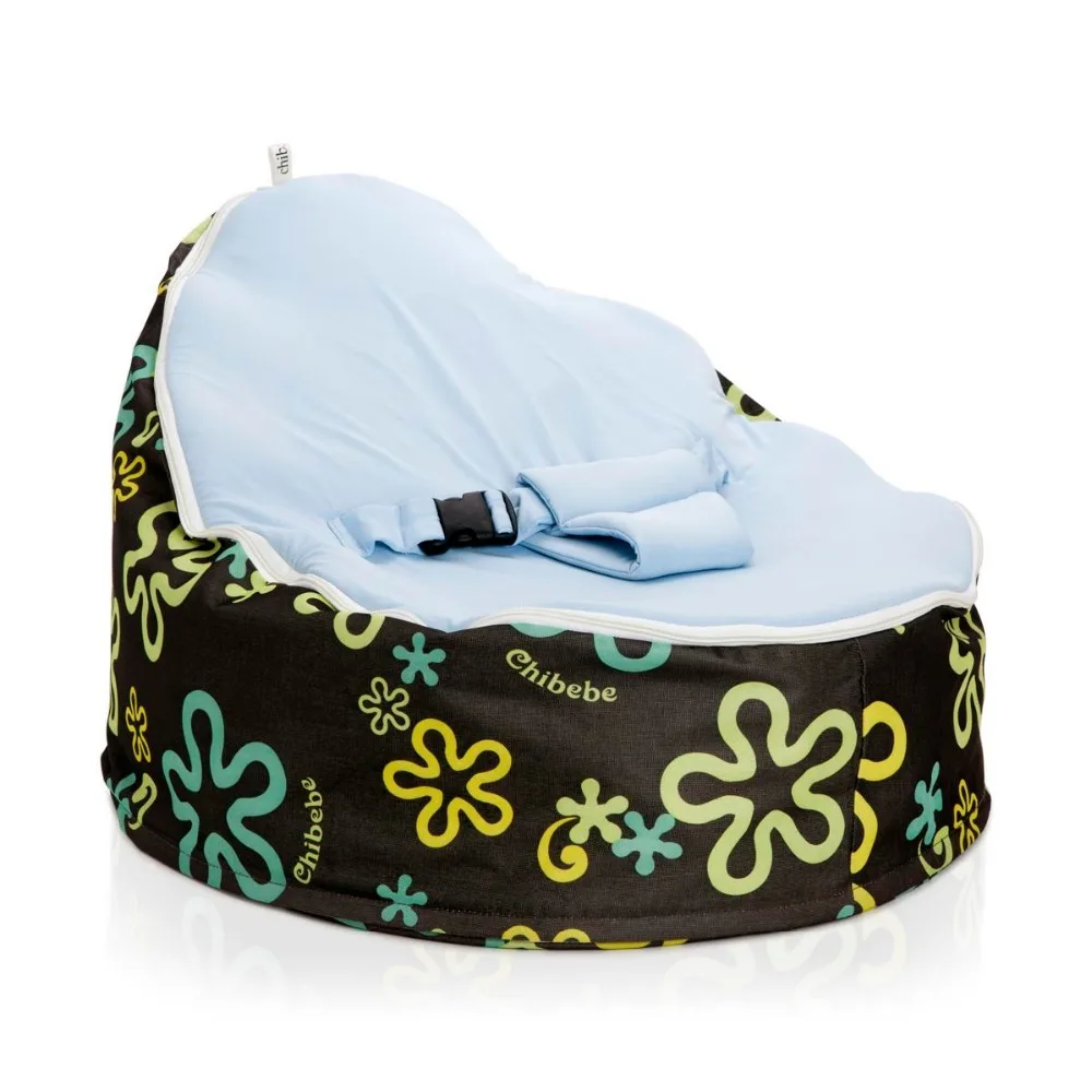 

Free shipping disco convertible baby beanbag chair, two tops baby beanbags cover only