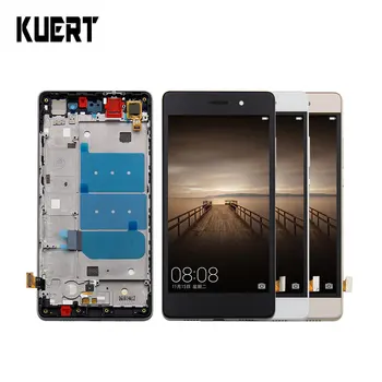 

For Huawei P8 Lite LCD Display+Touch Screen 100% new Digitizer Glass Panel Replacement For Huawei Ascend P8 Lite with frame