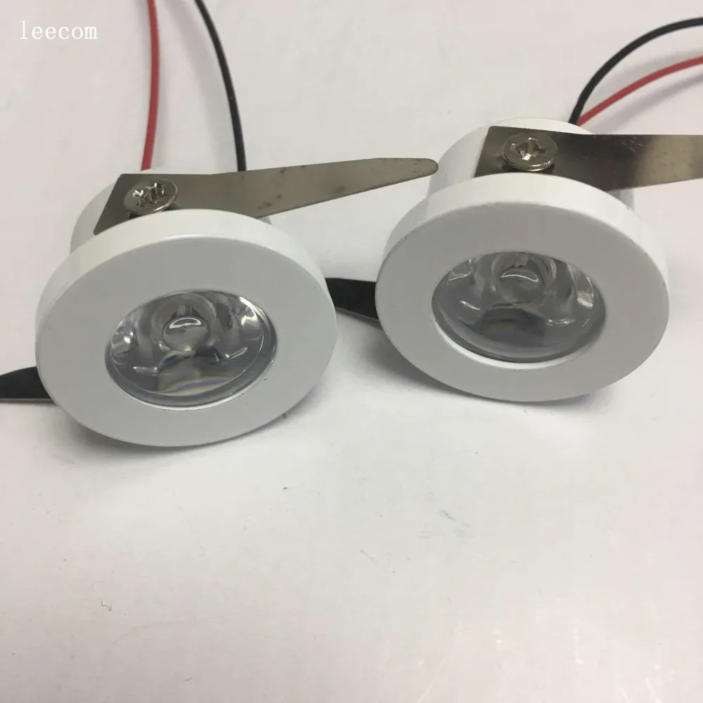 

20pcs/lot diameter 30mm Led Cabinet 15degress GREEN mini Spot light 1W Include Led Driver AC85-265V 30mm*30mm Mini downlight