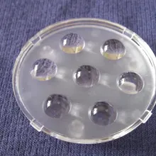 W-42-05-7P высокое качество led нескольких мощность объектив, ПММА материалов, объектив размер 42x5 мм, поддержка диаметр 49 мм