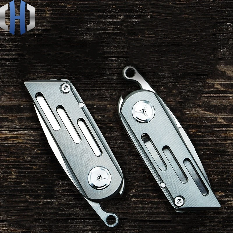Mini M390 Powder Steel Folding Knife High Hardness Folding Knife With Self-defense Small EDC Tool Without Locking