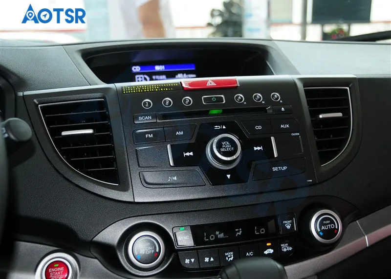 Clearance DSP IPS Android 9.0 4GB+64GB Car Navigation DVD Player For Honda CRV CR-V 2012-2016 headunit auto radio Multimedia tape recorder 1