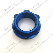 ЧПУ Заготовка рулевого стержня гайка для YZ125 YZ250 YZ250F YZ450F YZ400 426F YZ250X YZ250FX WR250F WR450F Байк Off Road мотокросс