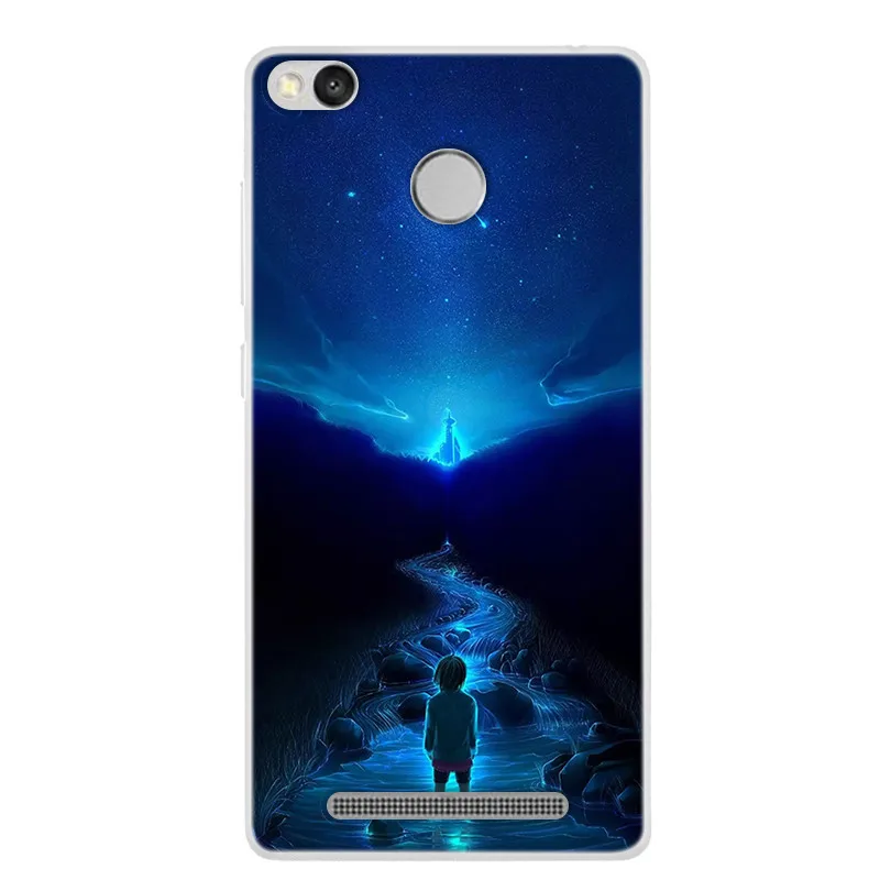 Silicone Case For Xiaomi redmi 3 S 3S 3X 3 Pro Soft Space Art Print Back Cover For Xiaomi redmi 3S 3Pro Clear bumper Phone Case leather case for xiaomi Cases For Xiaomi